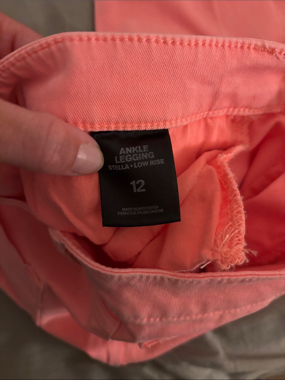 Express Coral Skinny Jeans - Picture 5 of 5